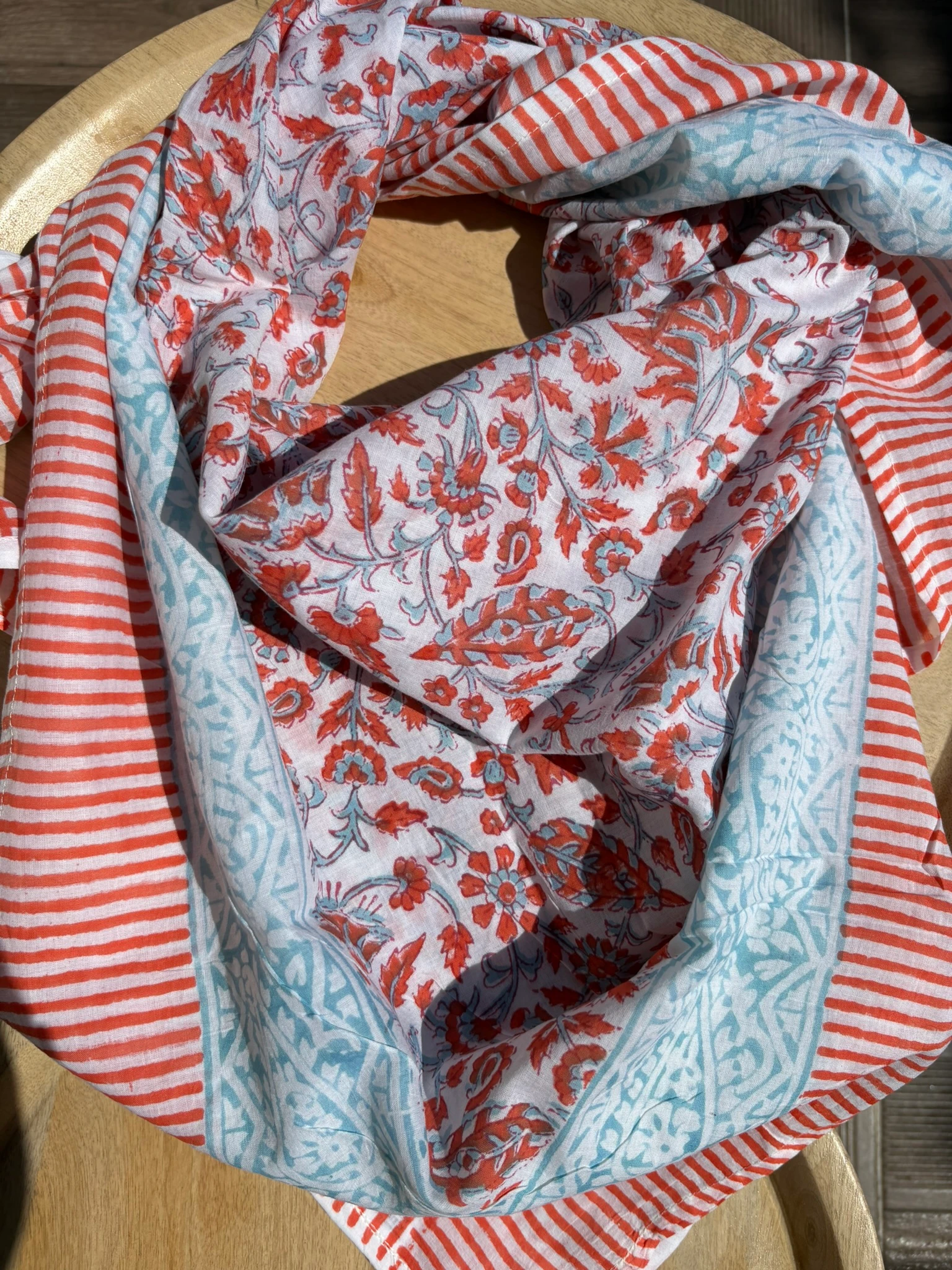 Foulard style bohème